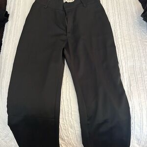 Abercrombie Satin Black Pants